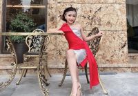 Hoa hậu Nh&iacute; Lưu Vũ Hương Giang g&acirc;y sự ch&uacute; &yacute; khi tham dự Họp b&aacute;o &ldquo;Hoa kh&ocirc;i  Đại sứ m&ocirc;i trường  Hải Ph&ograve;ng 2019&rdquo;