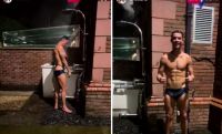 ''Anh Bảy'' C.Ronaldo l&agrave;m 3 triệu người cho&aacute;ng v&aacute;ng bởi m&agrave;n livestream ''tắm đ&ecirc;m'' l&uacute;c 9h tối