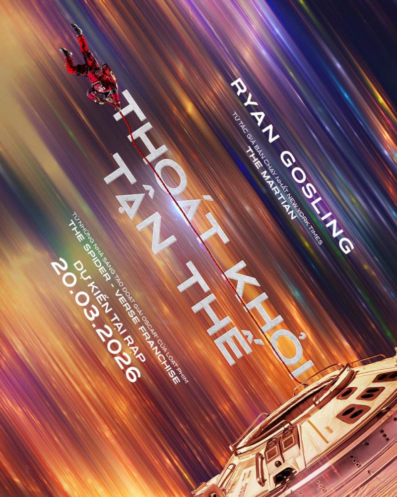 RYAN GOSLING KẾT HỢP BỘ ĐÔI ĐẠO DIỄN SPIDER-VERSE TRONG BOM TẤN KHÔNG GIAN MỚI