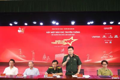 Sắp diễn ra cầu truyền hình chương trình chính luận nghệ thuật “Dưới cờ vinh quang”