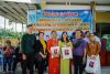 NTK Việt H&ugrave;ng, nghệ sỹ Th&uacute;y Nga v&agrave; Đại sứ Trần Trung Tr&agrave;  mang một năm mới ấm &aacute;p cho trẻ em ngh&egrave;o