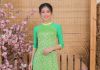 Top 20 Miss HUTECH 2021 khoe vẻ thanh xu&acirc;n  trong &Aacute;o d&agrave;i Việt H&ugrave;ng