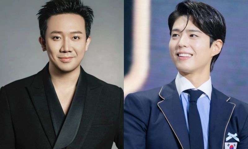 Trấn Th&agrave;nh đ&oacute;ng phim c&ugrave;ng Park Bo Gum
