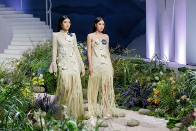Thí sinh Miss Earth Việt Nam &quot;lột xác&quot; trên sàn catwalk trong trang phục của NTK Đỗ Mạnh Cường