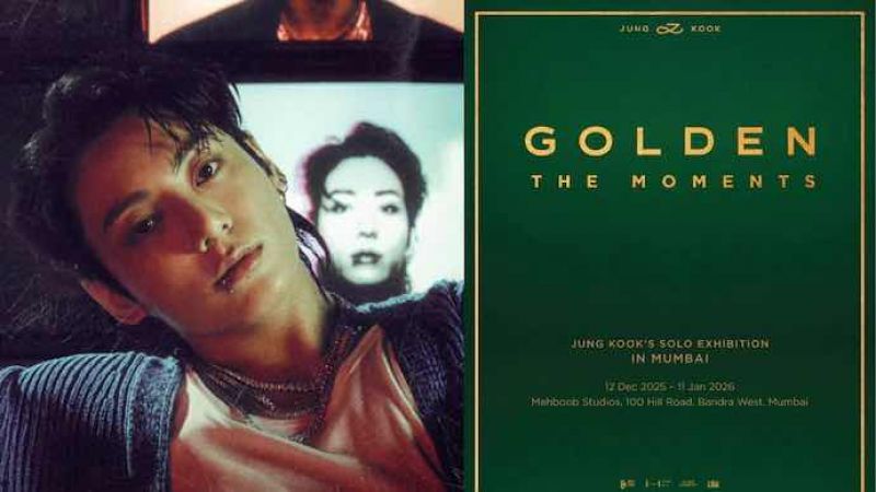 Triển lãm 'GOLDEN: The Moments' của Jungkook tại Mumbai