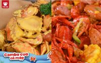 Combo chỉ với 750 ngh&igrave;n đồng - 2 k&yacute; cua/t&ocirc;m C&agrave; Mau tại Vua Cua!