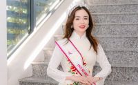 &Aacute; hậu B&iacute;ch Ngọc toả s&aacute;ng tại sự kiện t&ocirc;n vinh &aacute;o d&agrave;i tại Đ&agrave; Nẵng