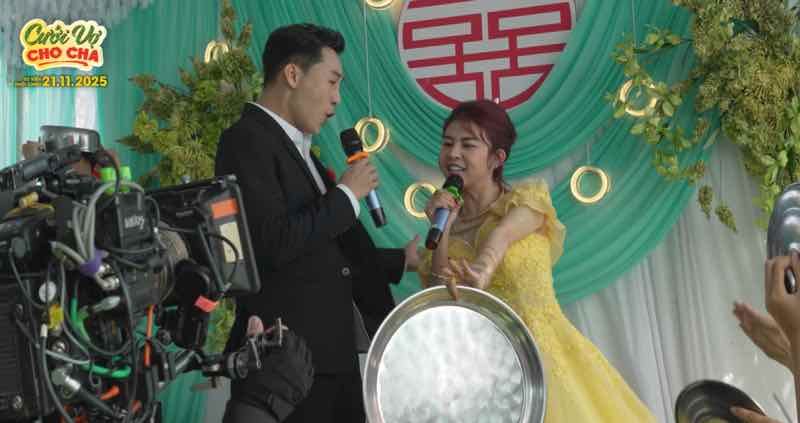 “CƯỚI VỢ CHO CHA” TUNG PHIM HẬU TRƯỜNG VỀ CẢNH ĐÁM CƯỚI MIỀN TÂY VUI HẾT SẢY