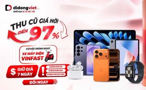 Di Động Việt đẩy mạnh dịch vụ thu m&aacute;y cũ