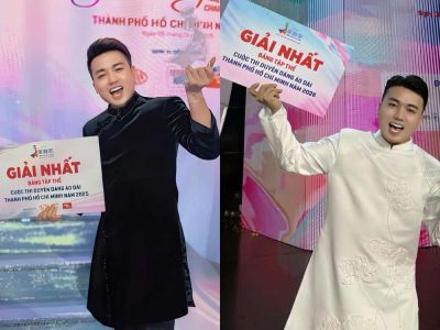 MC - Đạo diễn Anh Đức lập kỷ lục tại Lễ hội &Aacute;o d&agrave;i TP.HCM