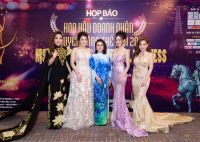 Hoa hậu Đ&agrave;m Hương Thuỷ ngồi ghế n&oacute;ng cuộc thi nhan sắc tại Ph&aacute;p