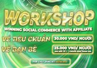 [H4TF PROJECT: E-COMMERCE] H&Ograve;A C&Ugrave;NG XU HƯỚNG E-COMMERCE: ĐĂNG K&Yacute; WORKSHOP &ldquo;WINNING SOCIAL COMMERCE WITH AFFILIATE&rdquo;