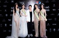&Aacute; hậu 3 Miss Earth Vietnam 2025 Trịnh Mỹ Anh đi thi quốc tế