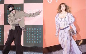 Jhope, Lisa, Felix hội ngộ tr&ecirc;n thảm đỏ Louis Vuitton
