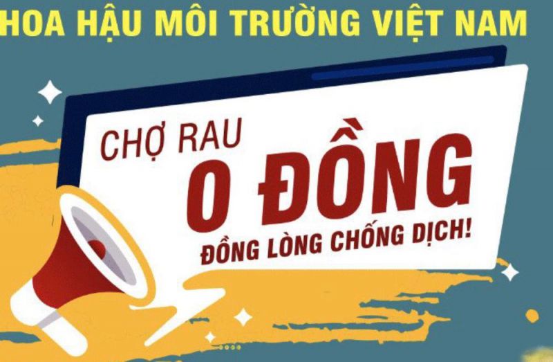 “Chợ Rau 0 đồng” của Hoa hậu Môi trường VN đến với người dân nghèo TP.HCM