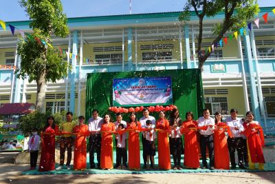 Khánh thành 6 phòng học mới cho học sinh tại Đồng Tháp