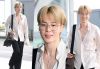 Jimin (BTS) g&acirc;y &ldquo;n&aacute;o loạn&rdquo; s&acirc;n bay Incheon với phong c&aacute;ch cuốn h&uacute;t trước thềm show Dior tại Paris