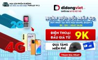 Ng&agrave;y hội đổi m&aacute;y 4G: Đấu gi&aacute; mua điện thoại từ 9 ngh&igrave;n đồng, sim v&agrave; qu&agrave; miễn ph&iacute;, th&ecirc;m cơ hội tr&uacute;ng xe hơi VinFast VF3