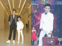 Hot boy Quốc Vũ sải bước chuy&ecirc;n nghiệp trong đ&ecirc;m diễn thời trang "Color of The Future".