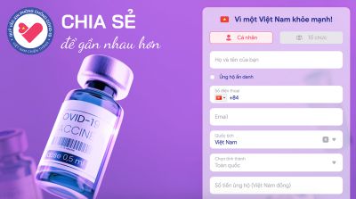 Hơn 5000 tỷ đã được đóng góp cho Quỹ Vaccin, bạn và tôi hãy cùng chung tay vì VIỆT NAM!