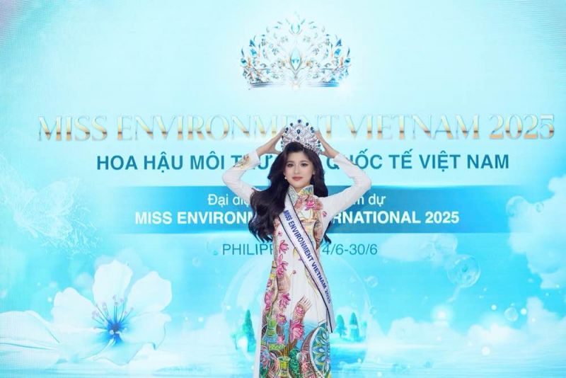 Trần Thị Mỹ Linh chiến thắng Miss Environment Vietnam 2025