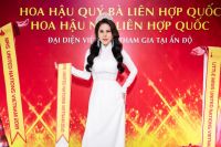 Người đẹp M&ocirc;i trường Nguyễn Như Quỳnh đại diện Việt Nam dự thi nhan sắc quốc tế tại Ấn Độ