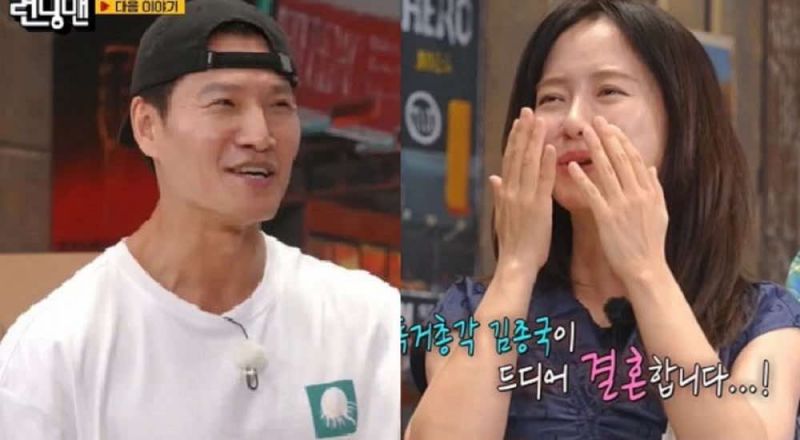 Dàn cast Running Man bàng hoàng, Song Ji Hyo rơi nước mắt khi nghe Kim Jong Kook kết hôn