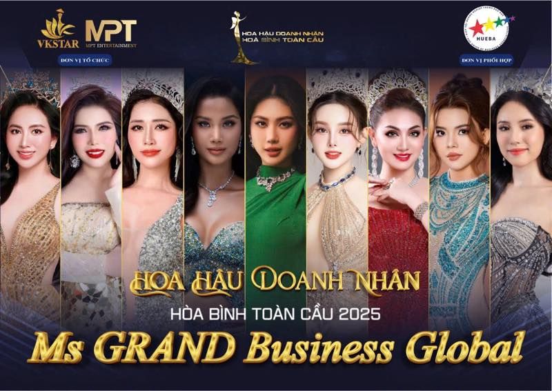 Bán kết cuộc thi Hoa hậu Doanh nhân Hoà bình toàn cầu 2025