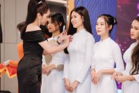 Hoa hậu Đặng Thu Thảo lộng lẫy &ldquo;ngồi ghế n&oacute;ng&rdquo; Miss Teen International Việt Nam 2021