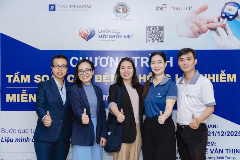 DAVIPHARM VÀ BỆNH VIỆN LÊ VĂN THỊNH CHUNG TAY VÌ MỘT VIỆT NAM KHỎE MẠNH