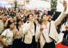 MosBank, Quốc Trường v&agrave; L&acirc;m Bảo Ch&acirc;u đi cinetour Chị Ng&atilde; Em N&acirc;ng: Ai điển trai nhất?