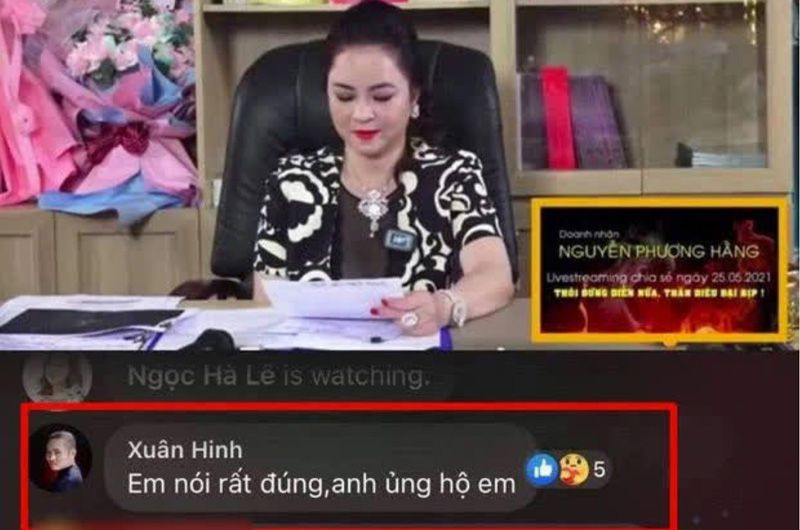 Giữa bão livestream bóc phốt nhiều nghệ sĩ, Xuân Hinh lại khẳng định với bà Phương Hằng: "Em nói rất đúng"?