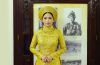 &Aacute; hậu Trang Thảo 'm&ocirc; phỏng' Ho&agrave;ng hậu Nam Phương với &aacute;o d&agrave;i xưa
