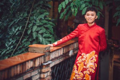 Quán quân Vietnam Idol Kids Hồ Văn Cường vinh dự được chọn là Đại sứ Áo dài