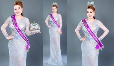Hoa hậu áo dài quý bà Việt Nam 2024 nói về vai trò của chiếc áo dài trong đời sống đương đại