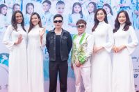 Miss Diệu Ngọc, H&rsquo;Ăng Ni&ecirc; đẹp th&aacute;nh thiện với &aacute;o d&agrave;i trắng Tommy Nguyễn tại Peace Show