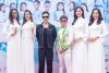 Miss Diệu Ngọc, H&rsquo;Ăng Ni&ecirc; đẹp th&aacute;nh thiện với &aacute;o d&agrave;i trắng Tommy Nguyễn tại Peace Show