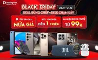 Di Động Việt tưng bừng Black Friday: Mua điện thoại tặng điện thoại, deal sốc giờ v&agrave;ng giảm đến 92%