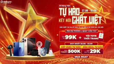 Mừng đại lễ 02/9: Khung giờ vàng tự hào, săn deal công nghệ giá từ 29 nghìn đồng 