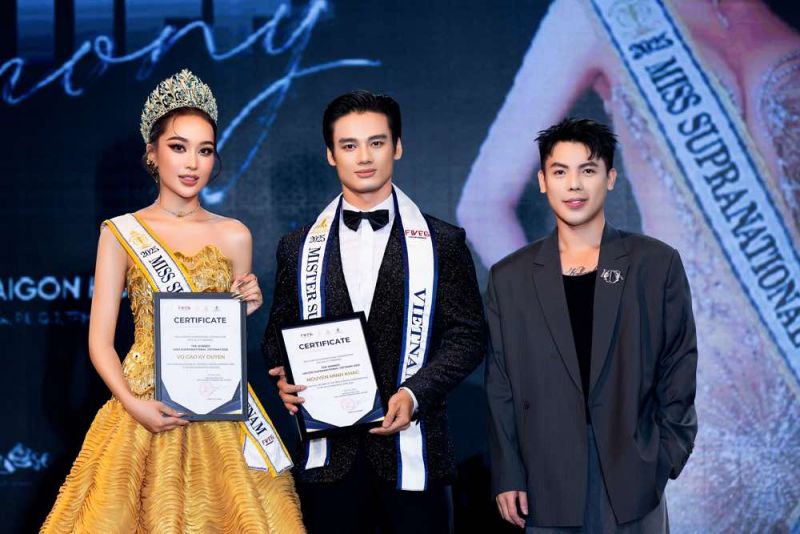 Minh Khắc thay thế phút chót, cùng Kỳ Duyên đại diện Việt Nam chinh chiến Miss &amp; Mister Supranational 2025