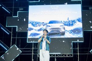 Hồ Quang Hiếu khuấy động sự kiện ra mắt BYD Sealion 6 tại BYD An Giang