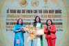 Hoa hậu Nguyễn Thanh H&agrave; t&iacute;ch cực h&agrave;nh động v&igrave; m&ocirc;i trường v&agrave; bảo vệ trẻ em