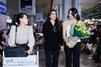 Hoa hậu Trương Ngọc &Aacute;nh đi đ&oacute;n Miss Earth 2022 &ndash; Mina Sue Choi đến Việt Nam