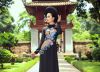 Th&ugrave;y Trang diện &Aacute;o d&agrave;i Việt H&ugrave;ng, khoe trọn vẻ đ&agrave;i c&aacute;c, uy quyền giữa Văn Miếu- Quốc Tử Gi&aacute;m