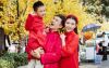 Mẹ Th&uacute;y Diễm từ &Yacute; về đ&oacute;n Tết c&ugrave;ng gia đ&igrave;nh con g&aacute;i