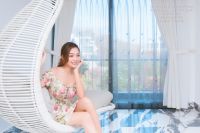 Huyền Tr&acirc;n - Hoa hậu Thời Trang Ch&acirc;u &Acirc;u lộng lẫy, y&ecirc;u kiều trong bộ ảnh M&agrave;n Nghệ thuật