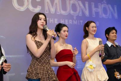Tiểu Vy chiếm trọn spotlight tại c&aacute;c buổi premiere &lsquo;Ốc mượn hồn&rsquo;