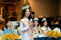 Nữ sinh 16 tuổi đến từ Ki&ecirc;n Giang l&agrave; đại diện Việt Nam tham dự Miss Teen United Nations tại Ấn Độ
