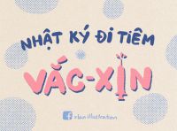 Nhật k&yacute; đi ti&ecirc;m vắc xin ngộ nghĩnh của nữ hoạ sĩ trẻ, xem xong ai cũng muốn ti&ecirc;m ngay